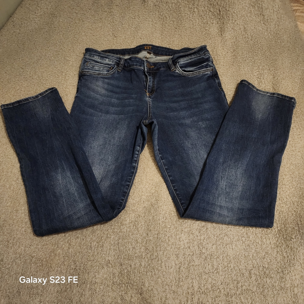 Kut from the Kloth Blue Straight Leg Jeans